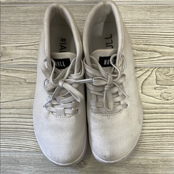 NOBULL White High Top Canvas Trainers - Picture 1 of 8